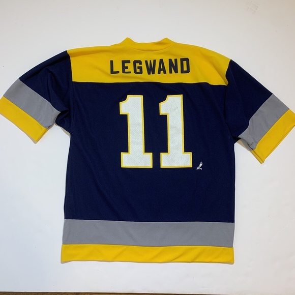 Vintage Nashville Predators NHL Ice Hockey Logo 7 David Legwand Jersey Medium - Picture 7 of 12
